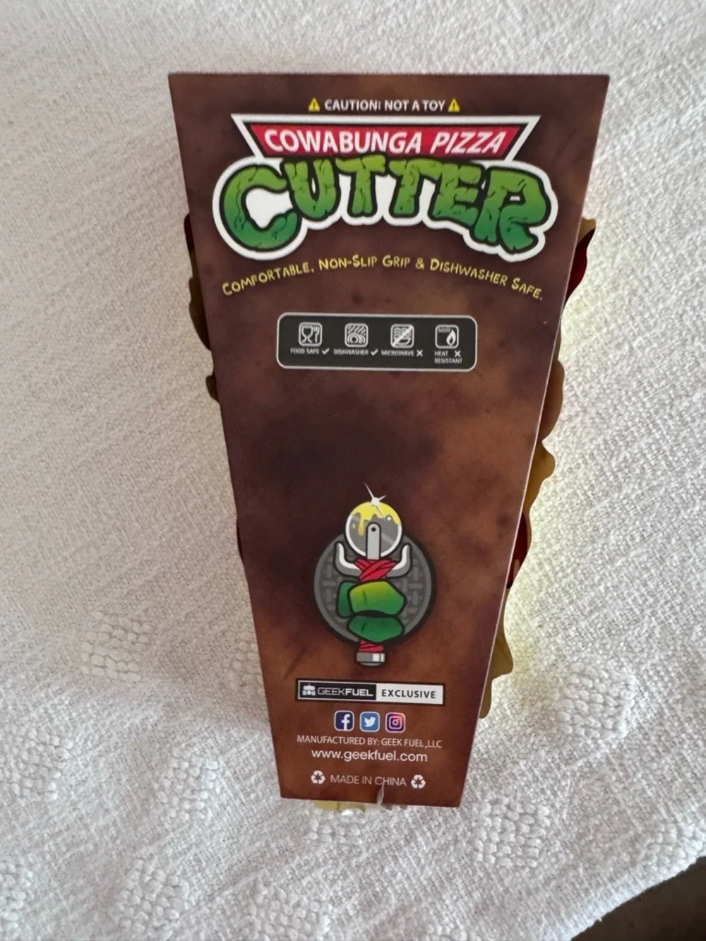 Cowabunga Pizza Cutter (Geek Fuel Exclusive